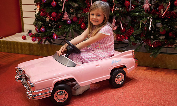 A level playing field Ö the Hollywood pedal car ñ one of Hamleys most-wanted toys for Christmas 2013