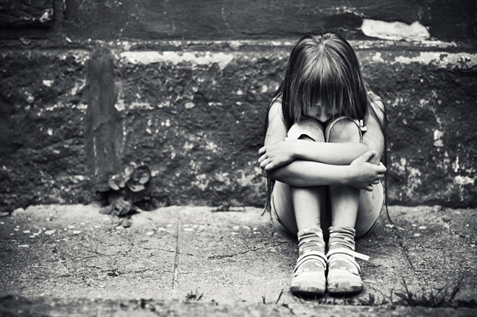 Depressed-little-girl